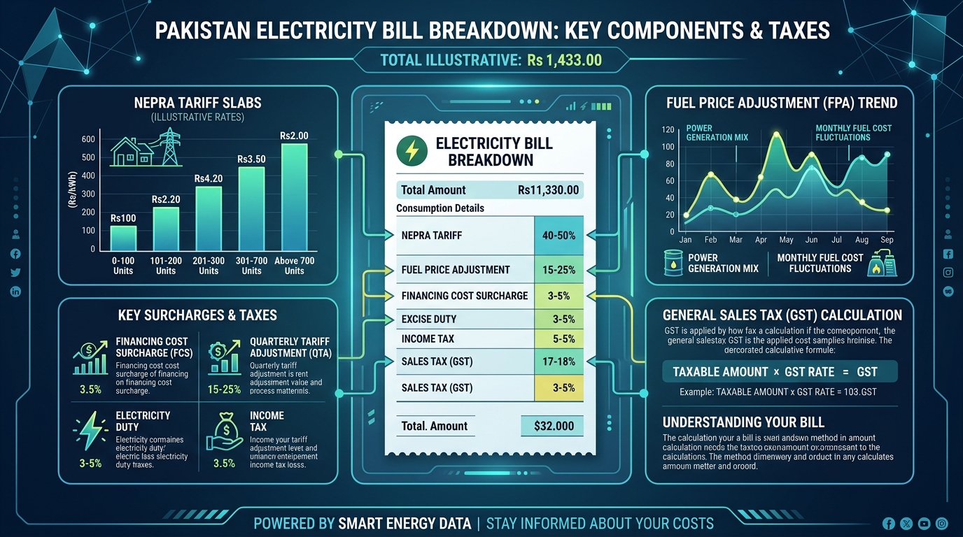 Low Power Factor (LPF) Penalty in Pakistan 2026: Automatic Capacitor Banks & Surcharges