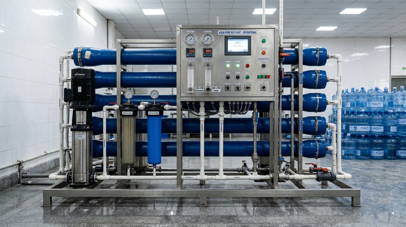 RO Water Filtration Plant Electricity Consumption: Booster Pump Wattage & Costs