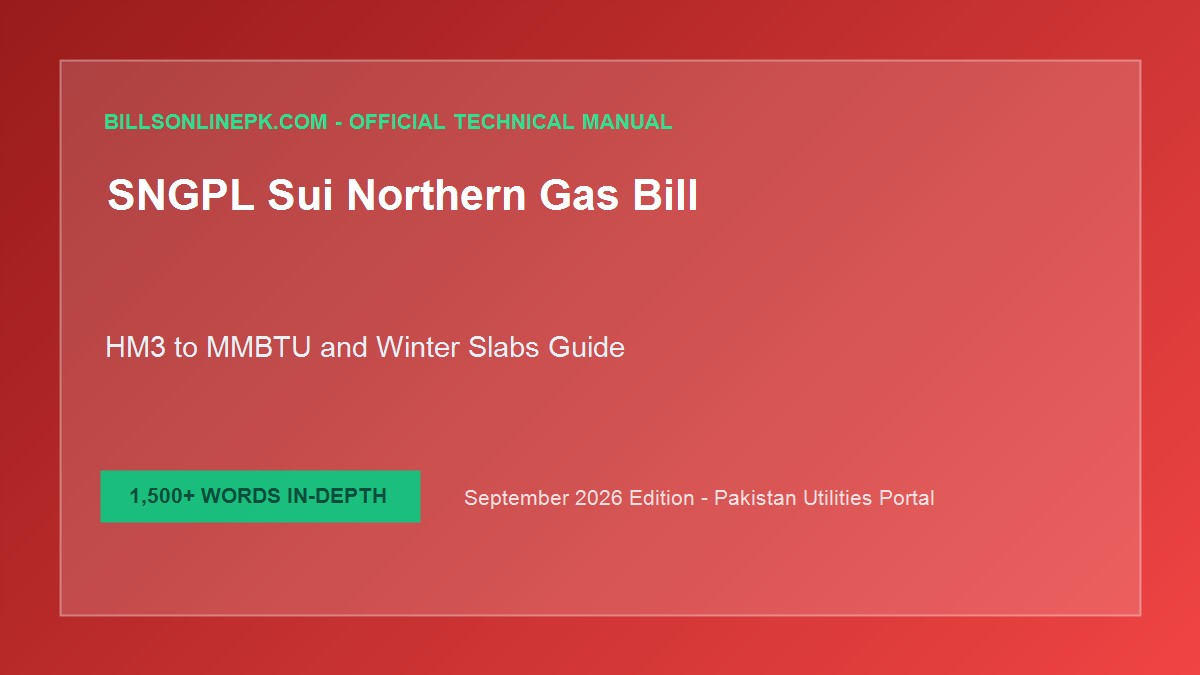 Burnt or Defective Sui Gas Meter Replacement Guide 2026: SNGPL & SSGC Procedure, PUM Testing & Average