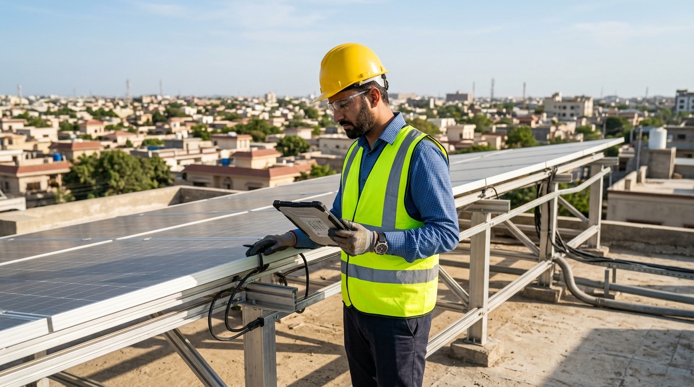 Bifacial Solar Panels in Pakistan 2026: Double-Sided Generation & Albedo Boost