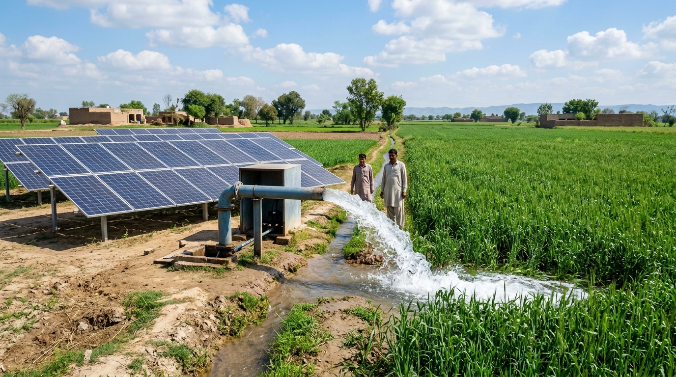 Solar Water Pump & Agricultural Tube Well Sizing Guide: VFD Selection & Cost in Pakistan