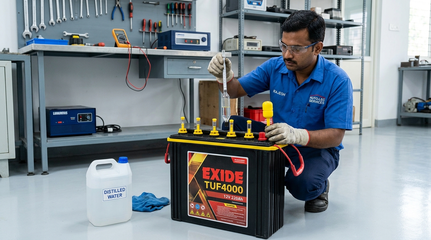 Deep Cycle Tubular Battery Maintenance in Pakistan 2026: Specific Gravity Guide